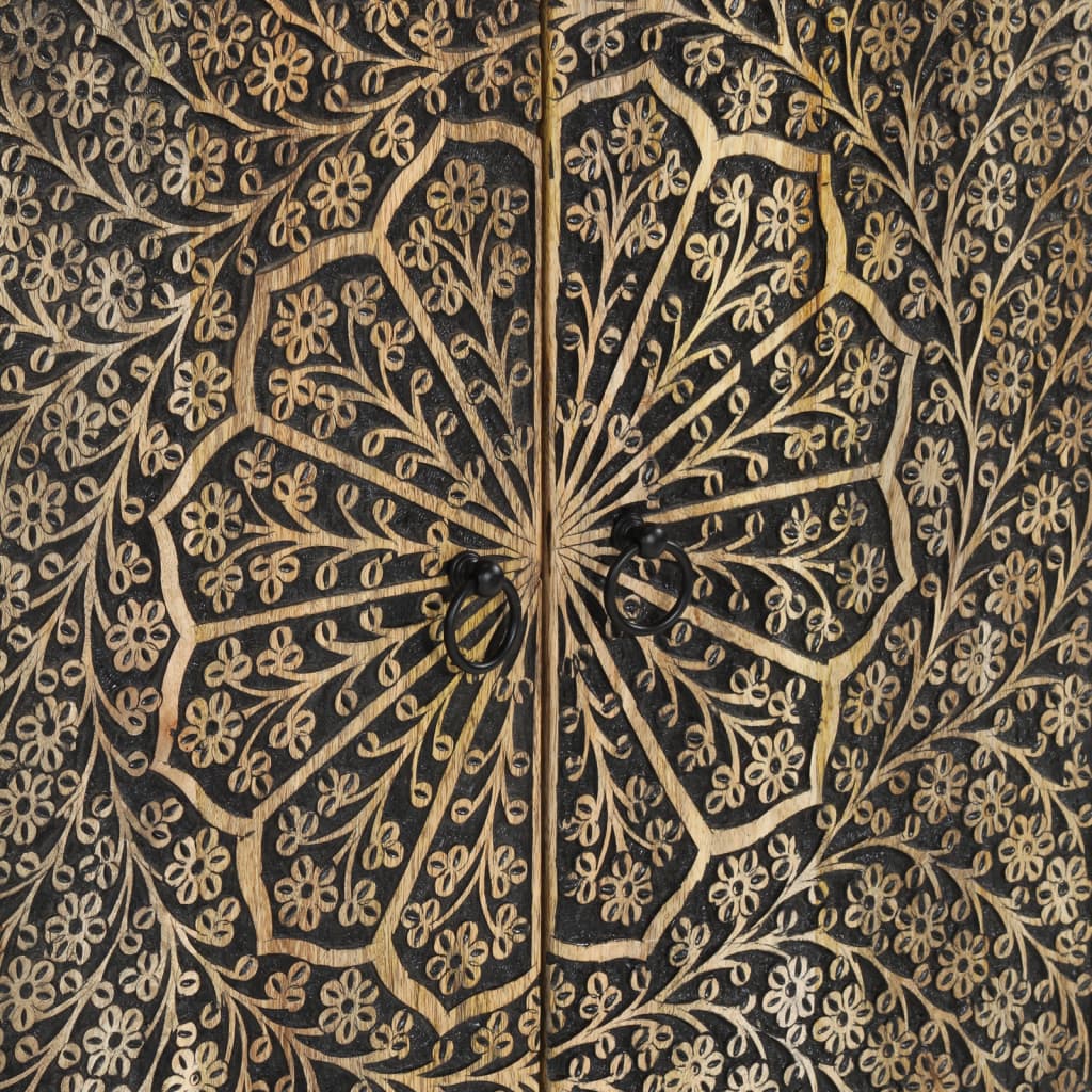 Šoninė spintelė, 60x33x75cm, mango medienos masyvas