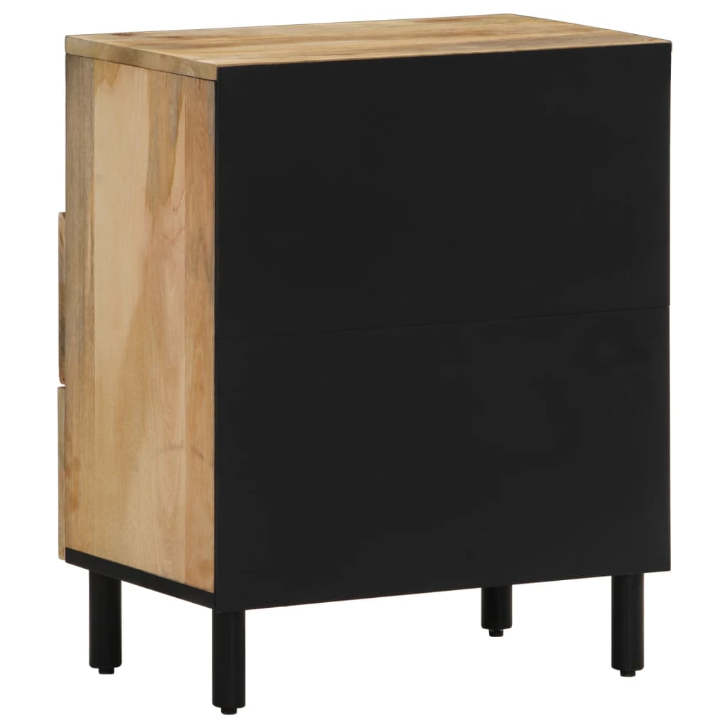 Nightstand, 50x33x60cm, solid mango wood