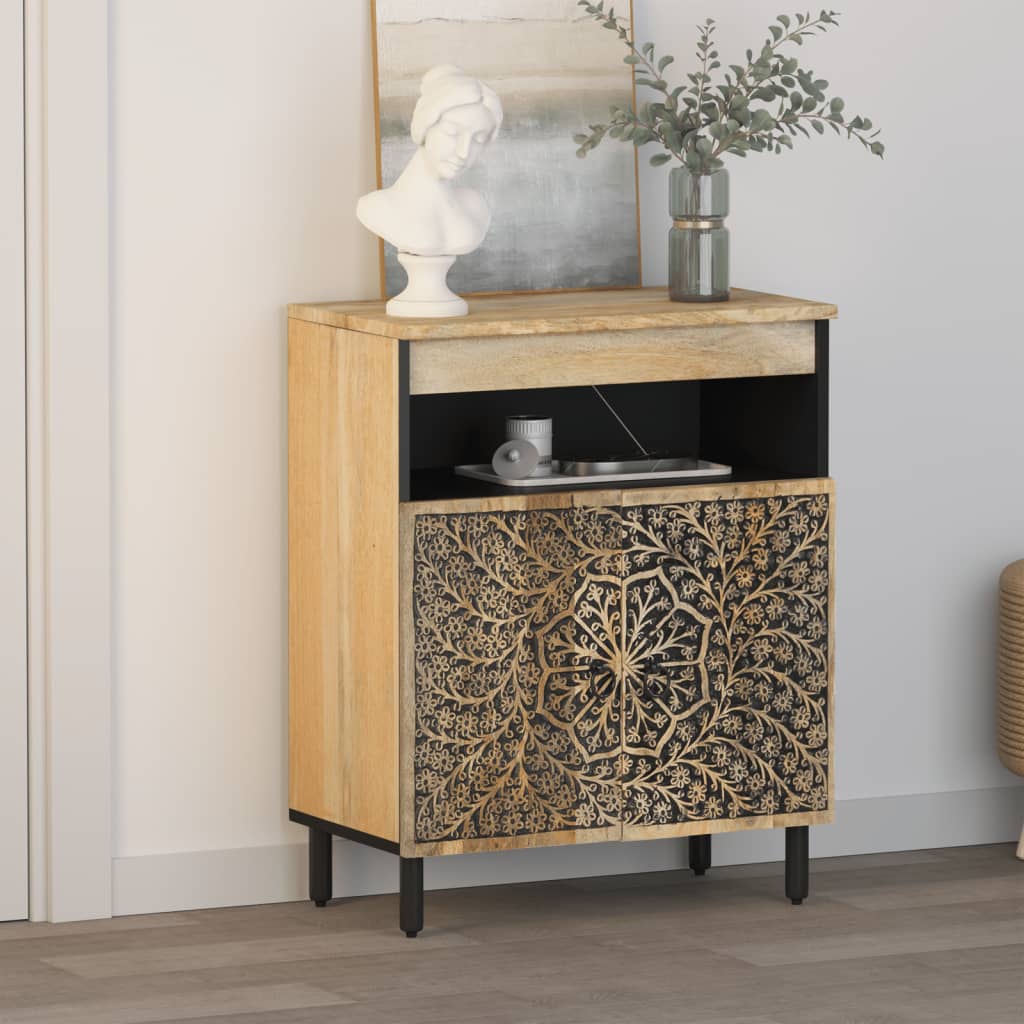 Sideboard, 60x33x75cm, solid mango wood