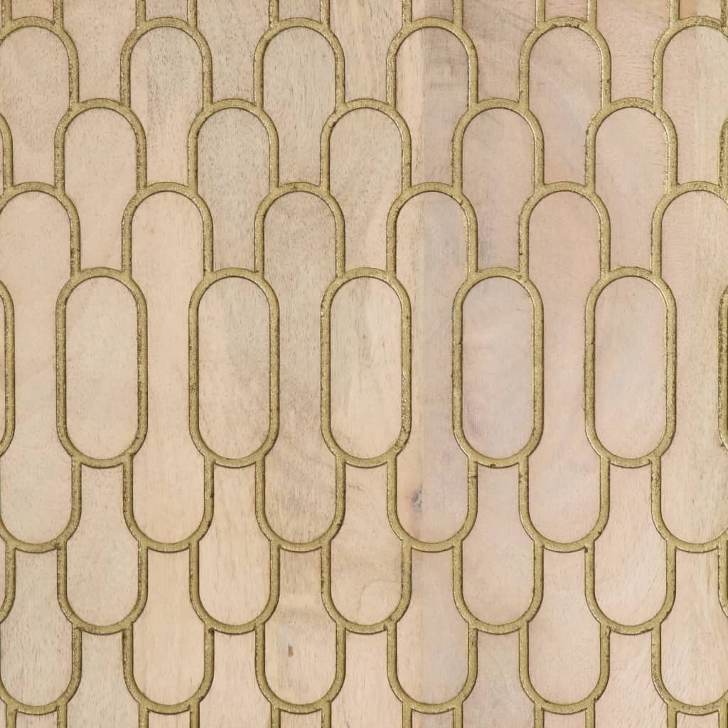 Šoninė spintelė, 60x33x75cm, mango medienos masyvas