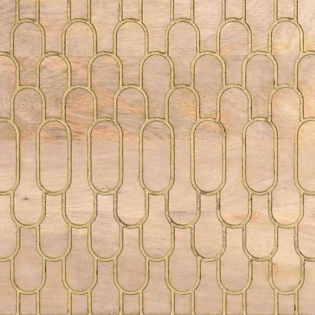 Šoninė spintelė, 60x33x75cm, mango medienos masyvas