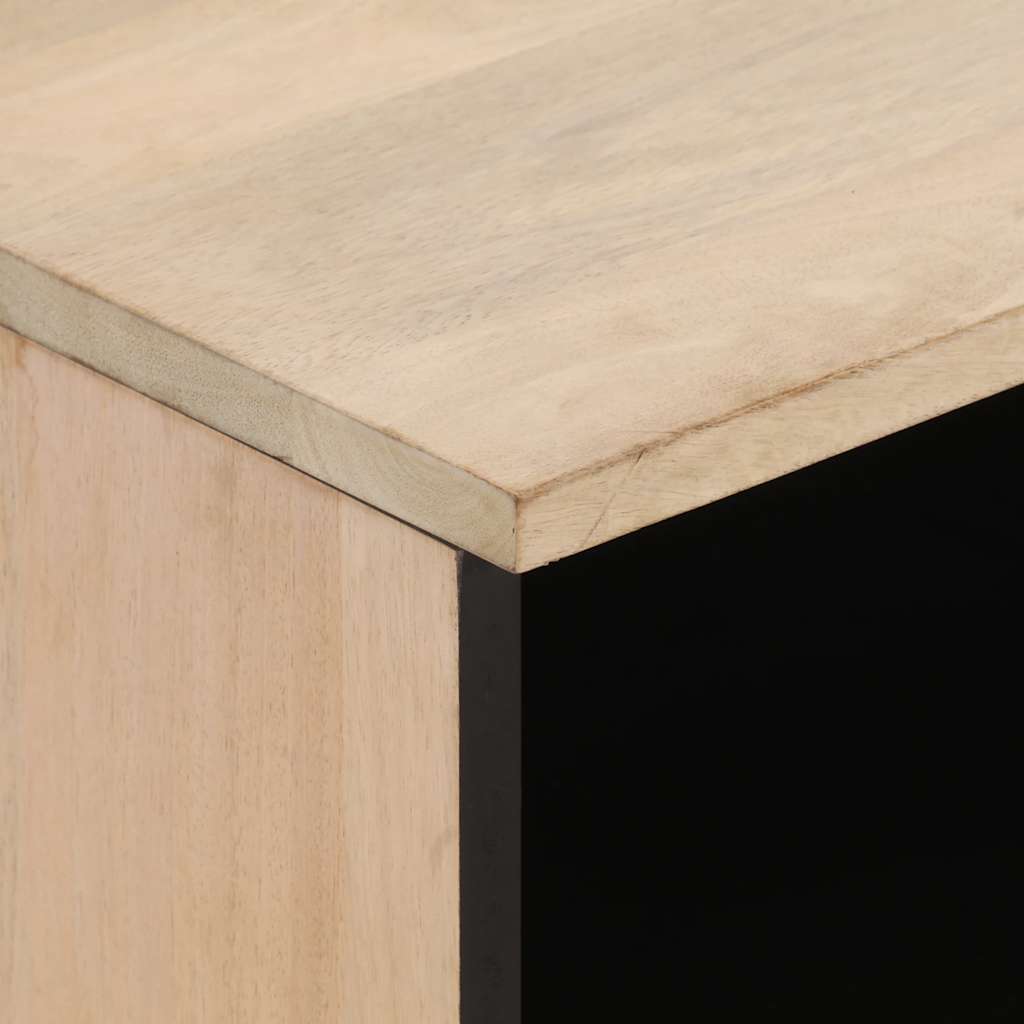 Bedside cabinets, 2 pcs., 40x33x46cm, solid mango wood
