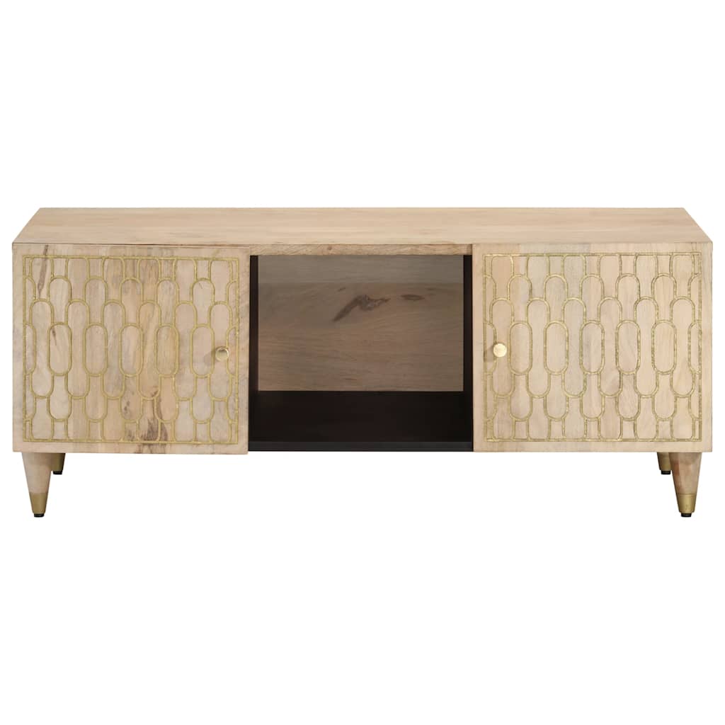 Coffee table, 100x54x40cm, solid mango wood