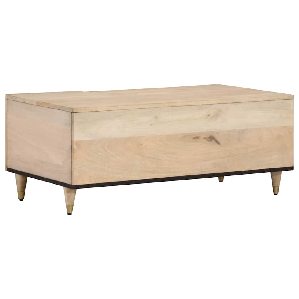Coffee table, 100x54x40cm, solid mango wood