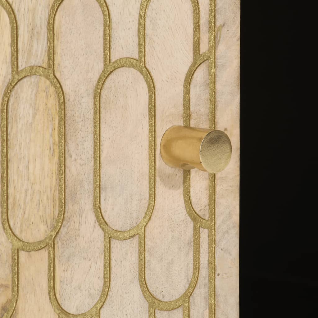 Kafijas galdiņš, 100x54x40cm, mango masīvkoks