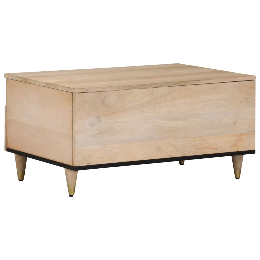 Coffee table, 80x54x40cm, solid mango wood