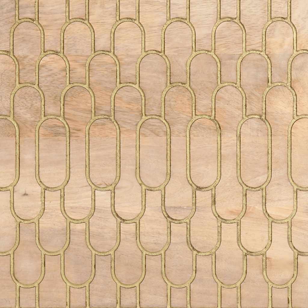 Kavos staliukas, 80x54x40cm, mango medienos masyvas