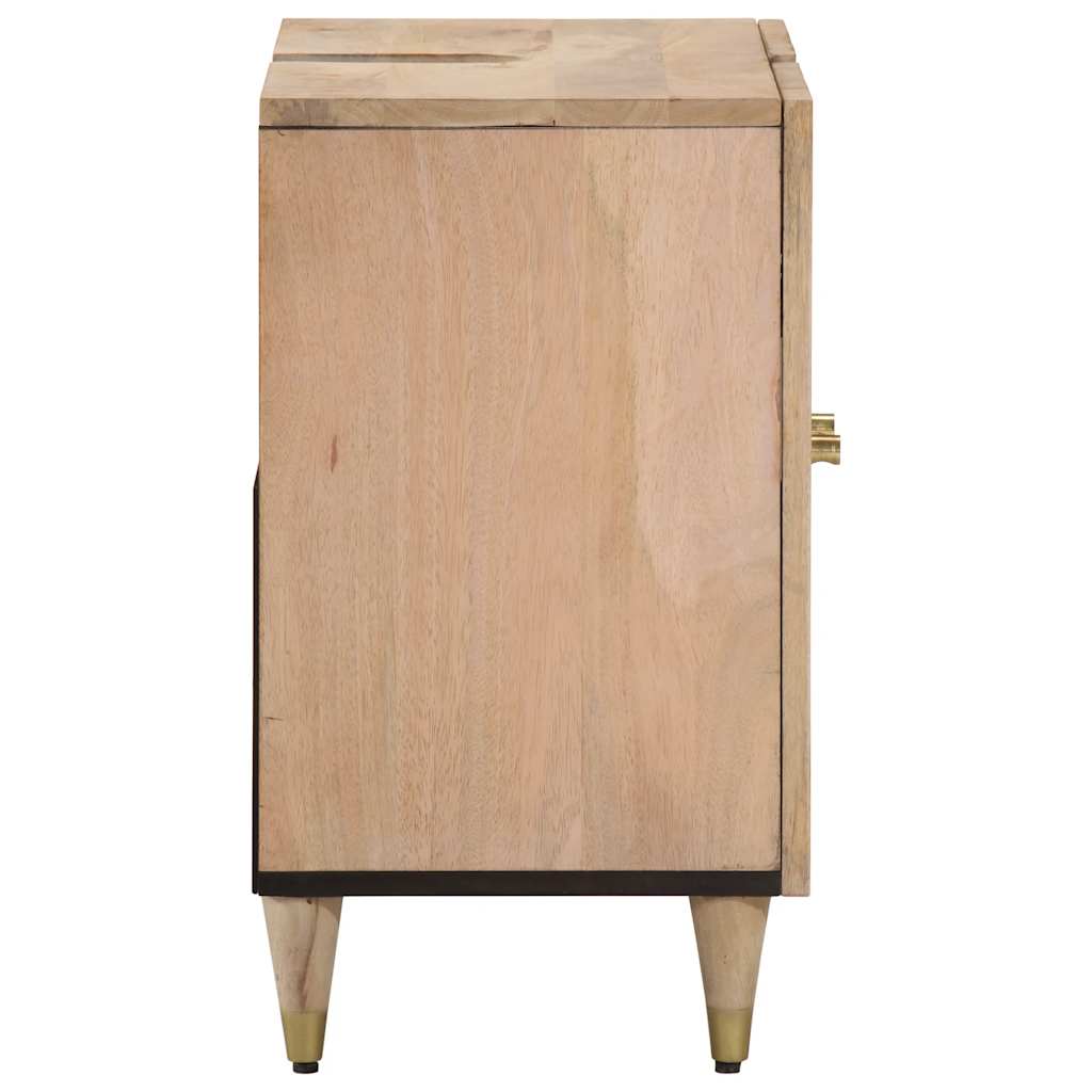Bathroom vanity unit, 62x33x58cm, solid mango wood
