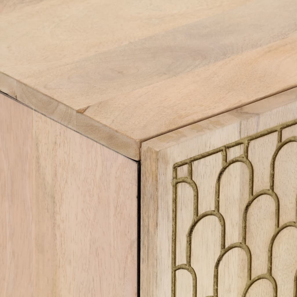 Bathroom vanity unit, 62x33x58cm, solid mango wood