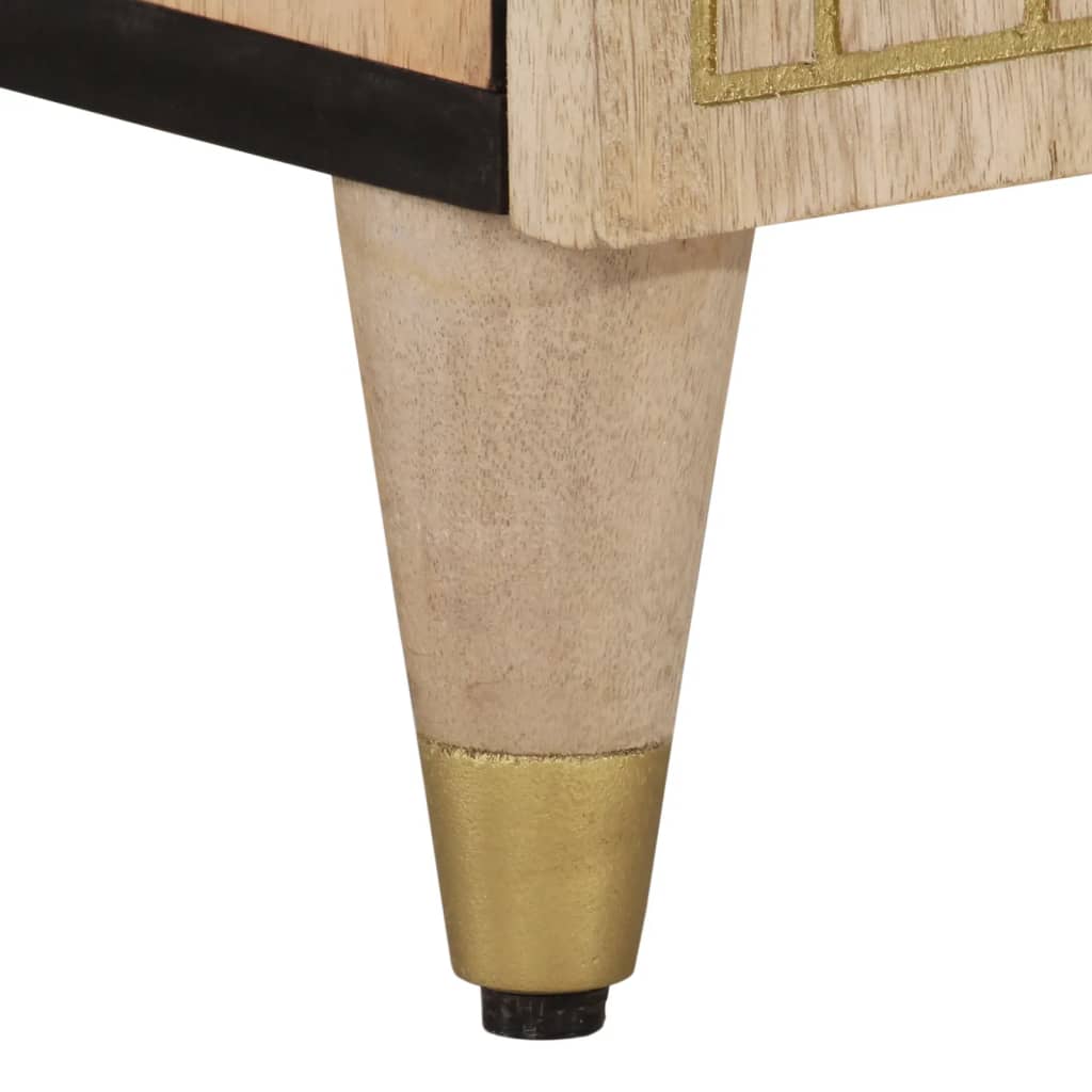 Bathroom vanity unit, 62x33x58cm, solid mango wood