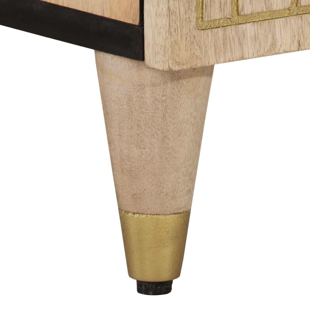 Bathroom vanity unit, 62x33x58cm, solid mango wood