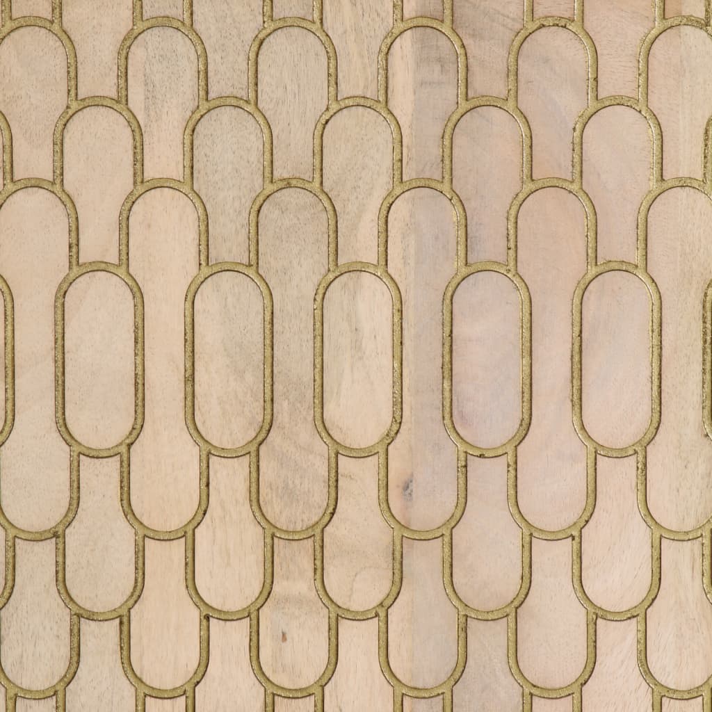 Vonios kambario spintelė, 38x33x58cm, mango medienos masyvas