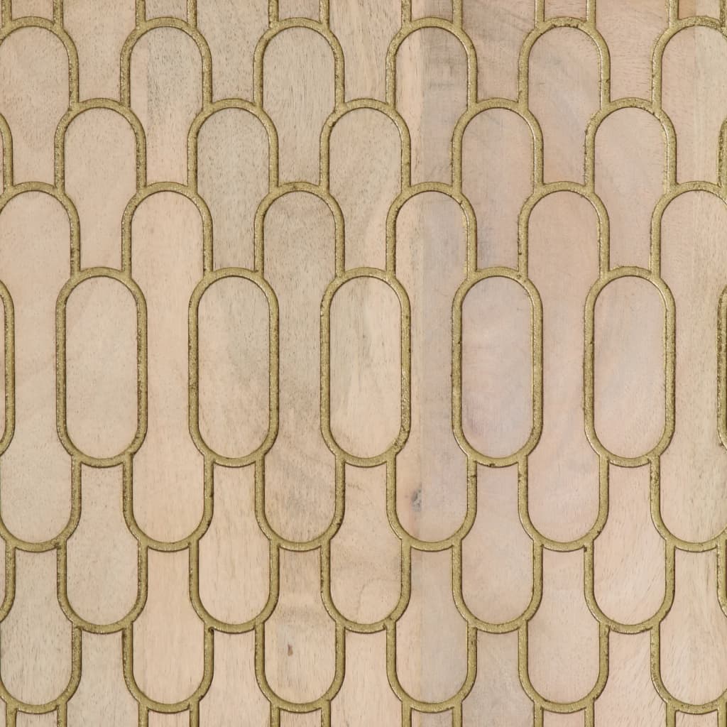 Komoda, 60x33x100cm, mango medienos masyvas