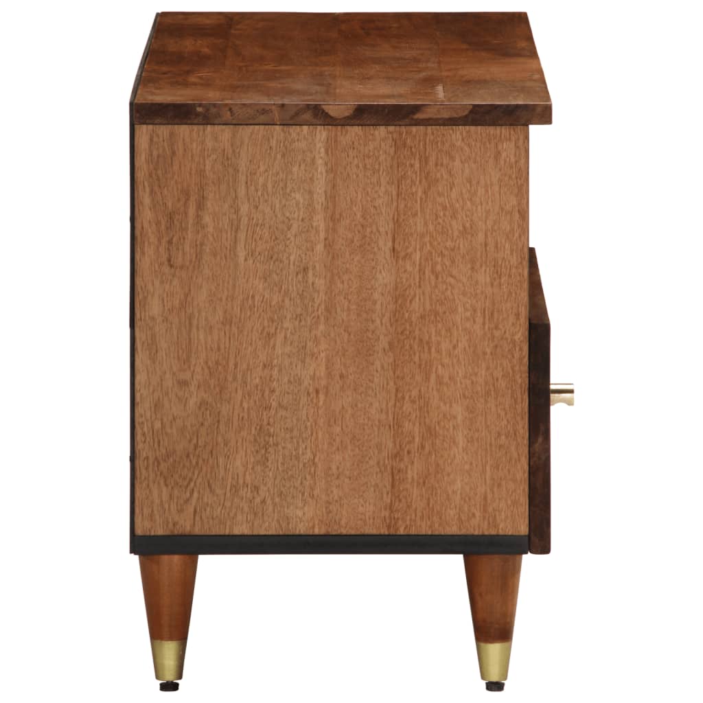 TV cabinet, 80x33x46cm, solid mango wood