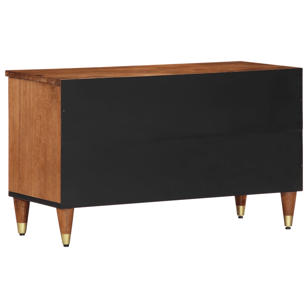 TV cabinet, 80x33x46cm, solid mango wood