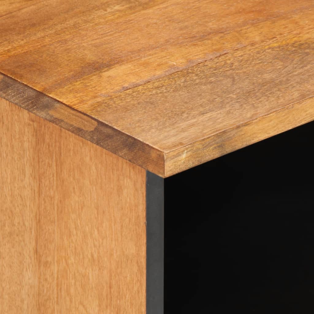 TV cabinet, 80x33x46cm, solid mango wood