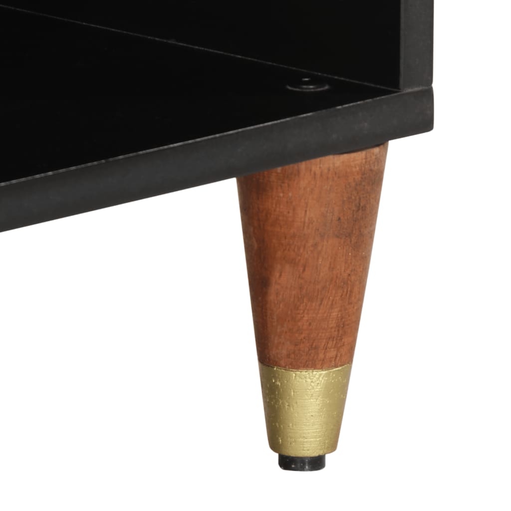 TV cabinet, 80x33x46cm, solid mango wood