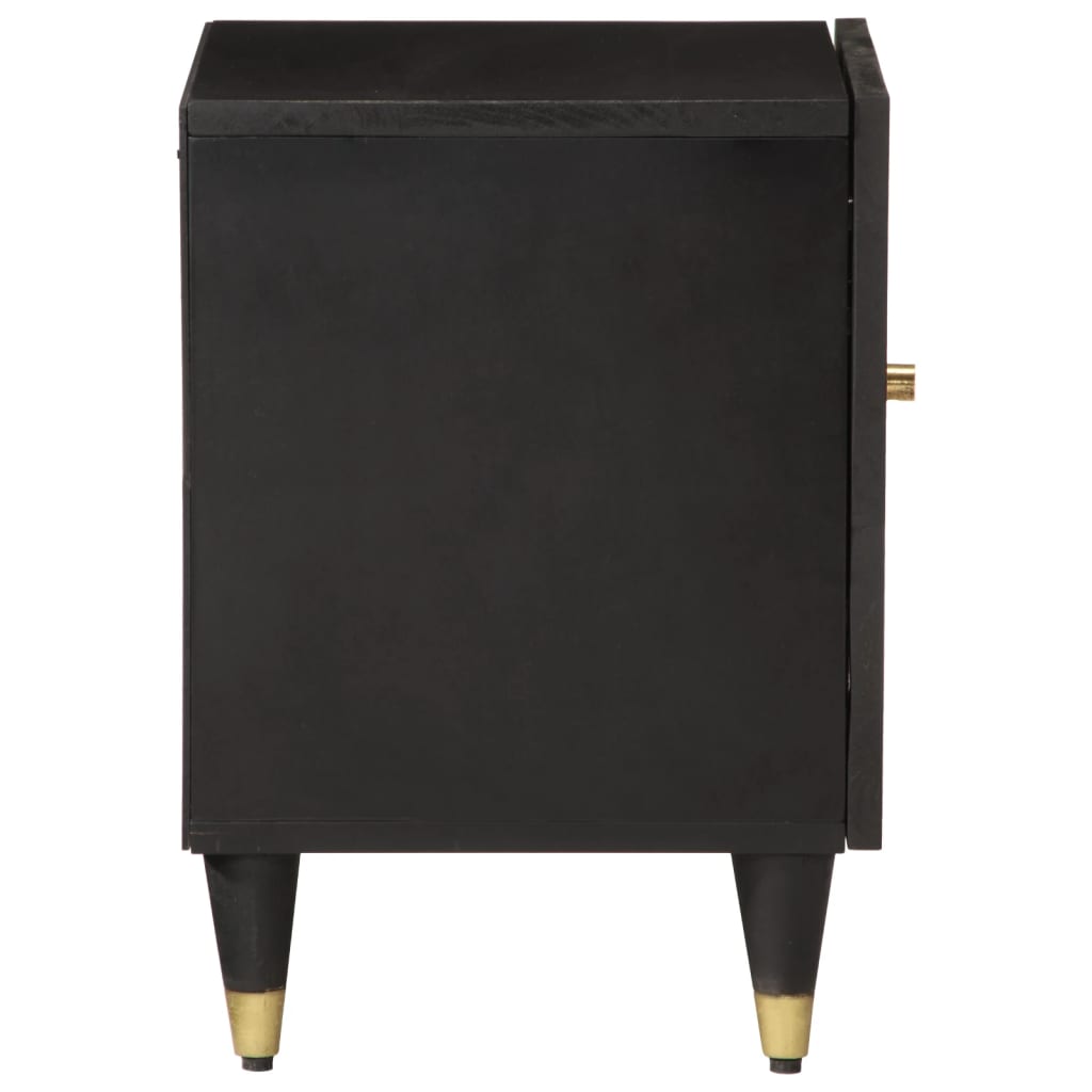 Bedside cabinets, 2 pcs., 40x33x46cm, solid mango wood