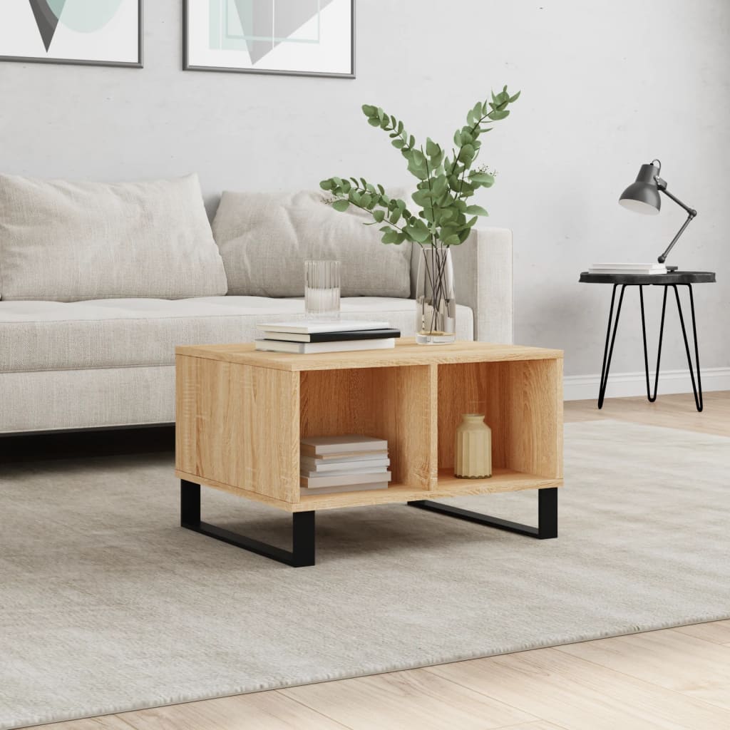 Coffee table, Sonoma oak, 60x50x36.5cm, engineered wood