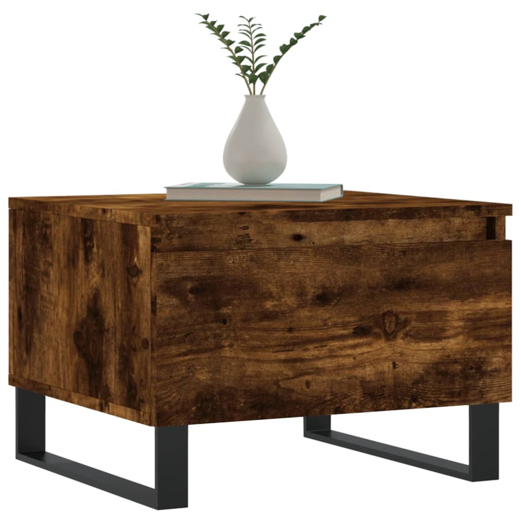 Coffee tables, 2 pcs., smoky oak, 50x46x35cm, wood