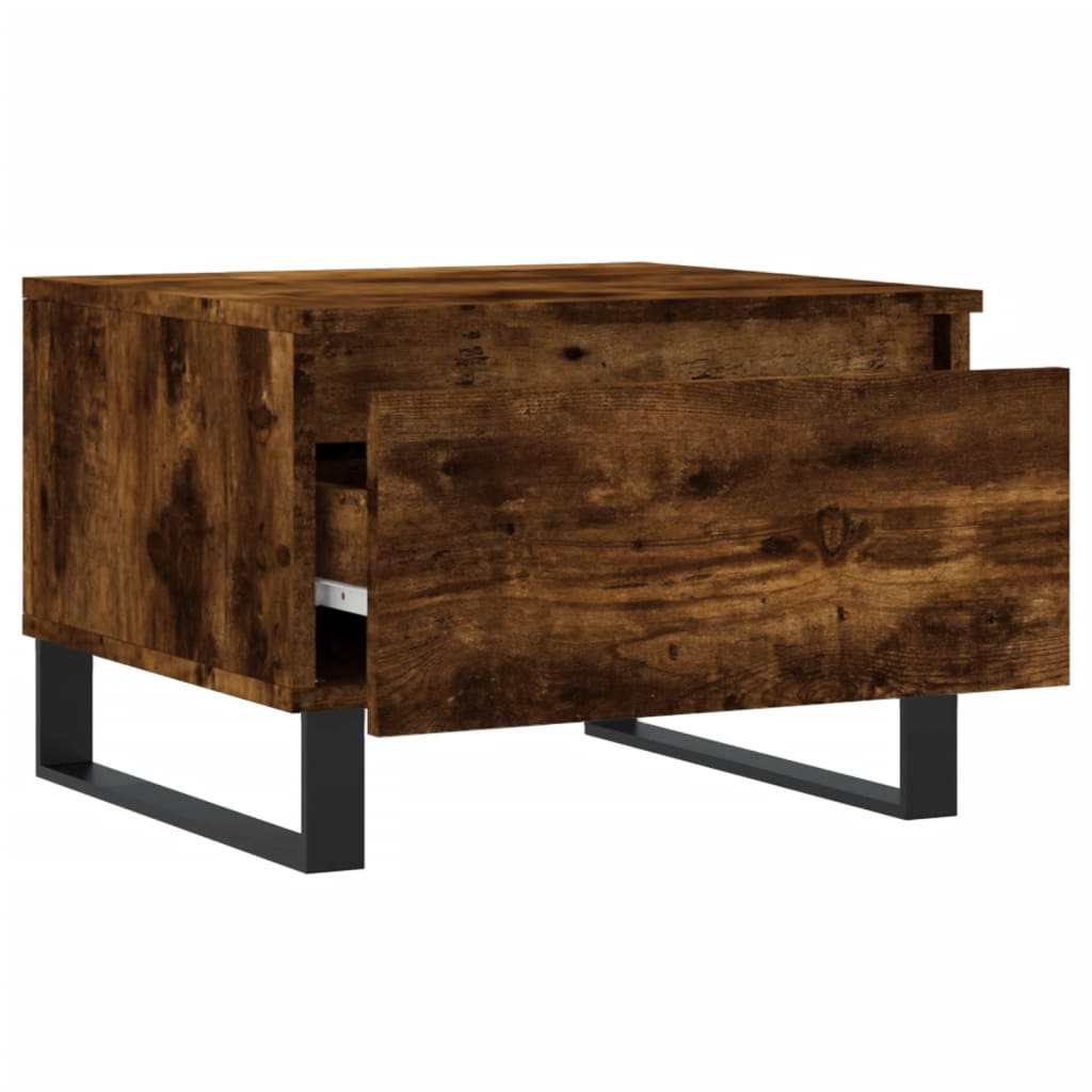 Coffee tables, 2 pcs., smoky oak, 50x46x35cm, wood