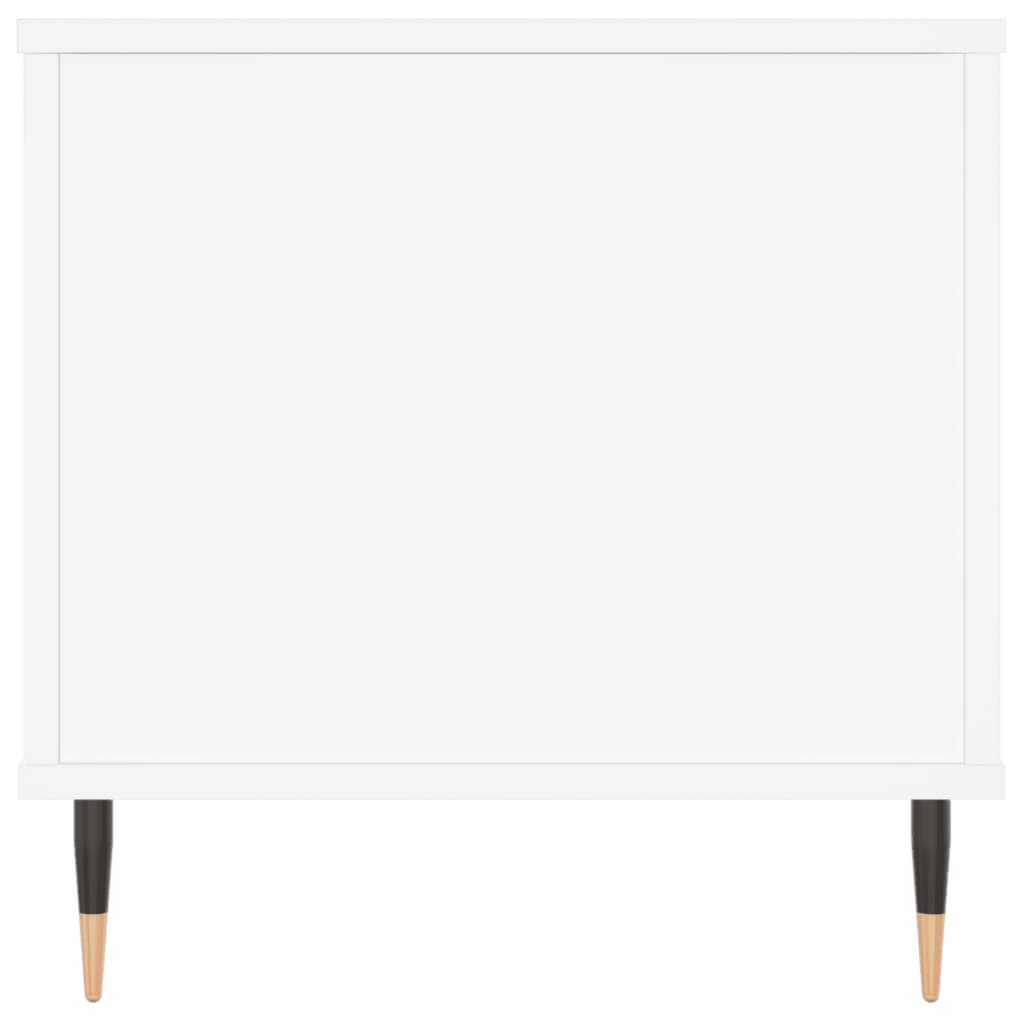Kavos staliukas, baltos spalvos, 90x44,5x45cm, apdirbta mediena