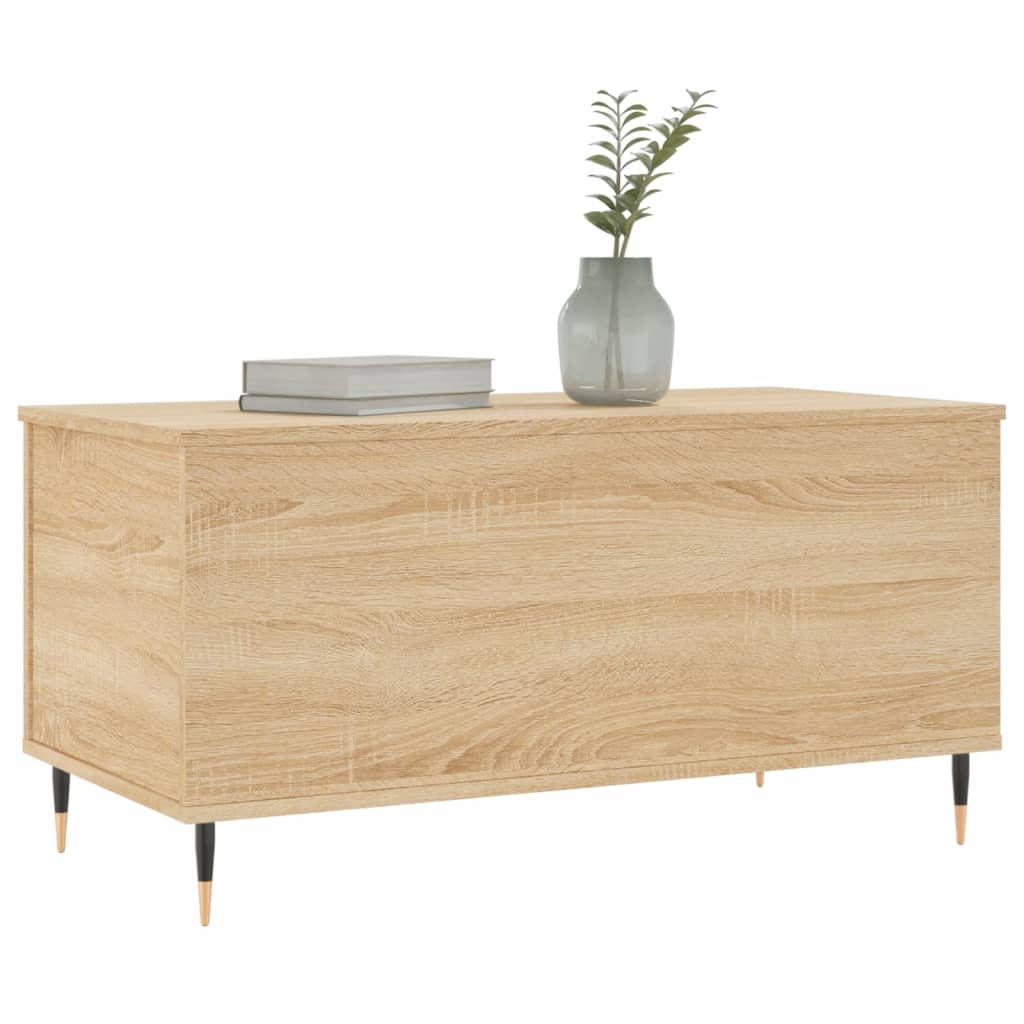 Coffee table, Sonoma oak, 90x44.5x45cm, engineered wood