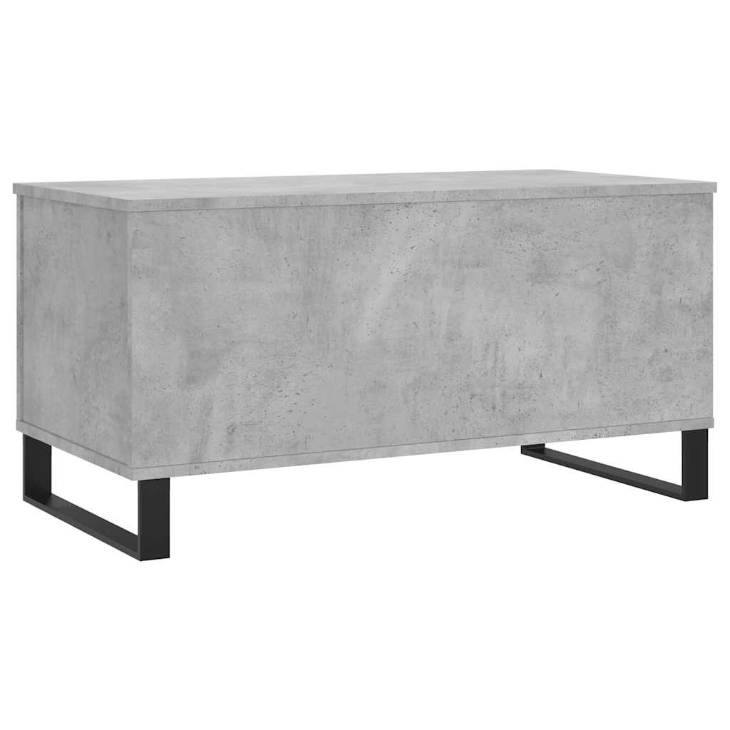 Coffee table, concrete grey, 90x44.5x45cm, engineered wood