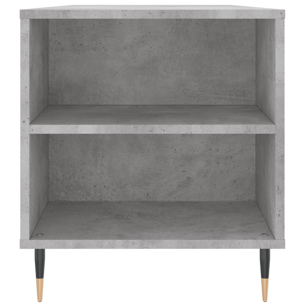 Kavos staliukas, betono pilkas, 102x44,5x50cm, apdirbta mediena