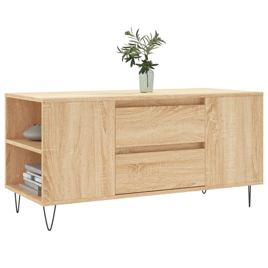 Coffee Table, Sonoma Oak, 102x44.5x50cm, Engineered Wood