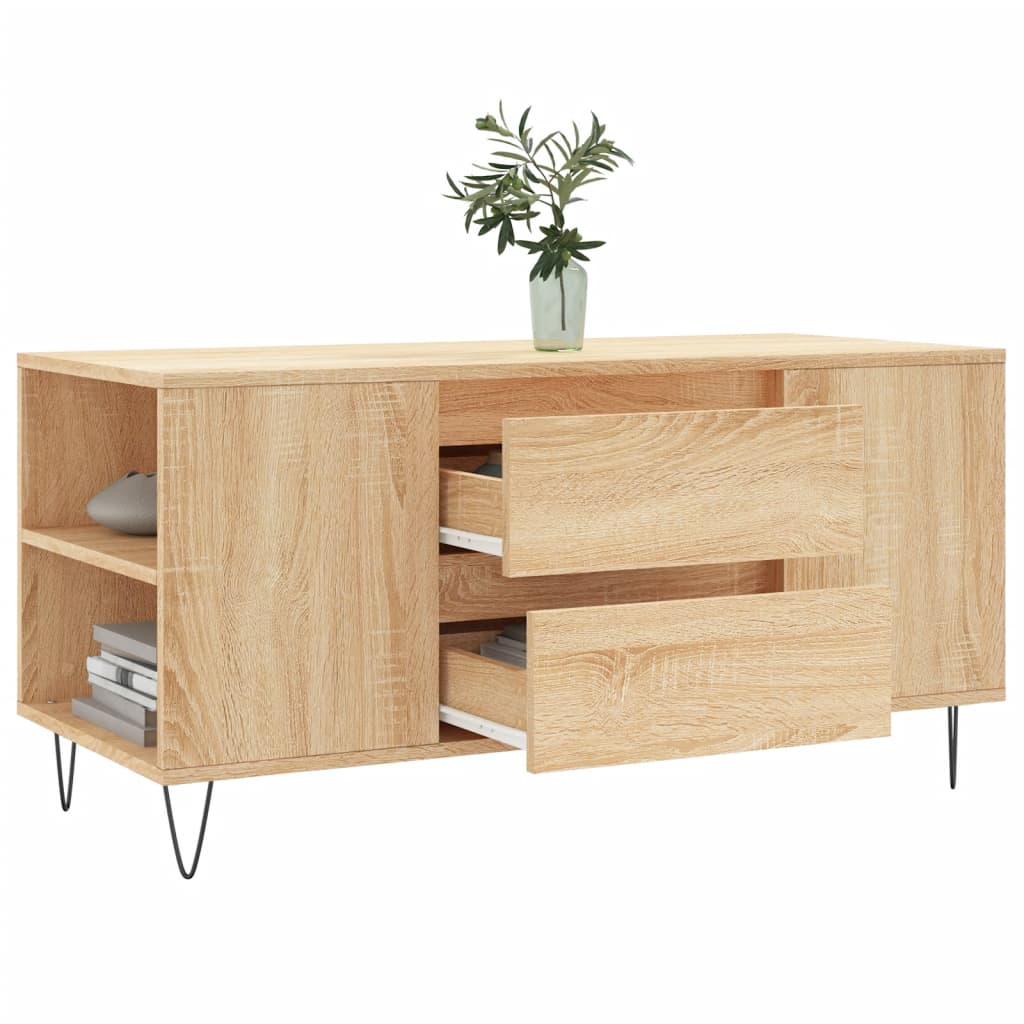 Coffee Table, Sonoma Oak, 102x44.5x50cm, Engineered Wood