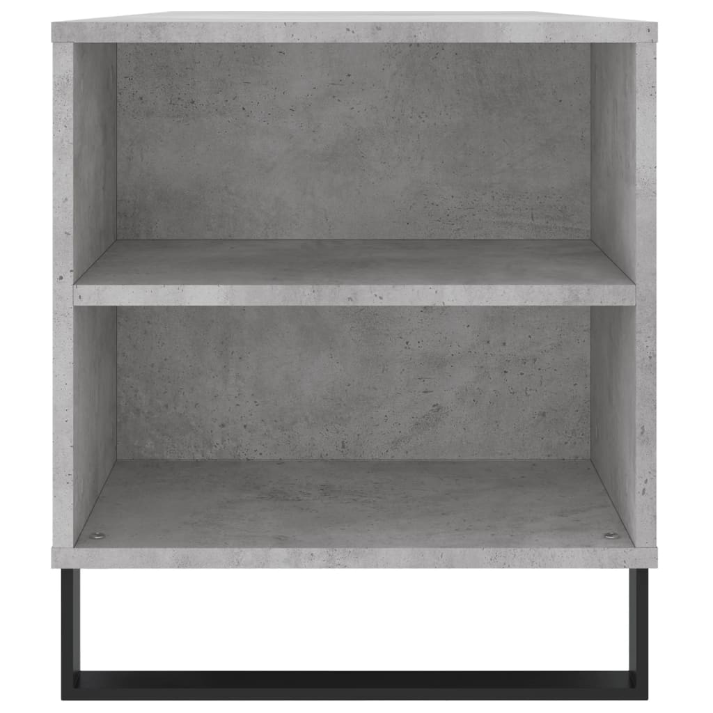 Galda virsma, betona pelēka, 102x44,5x50cm, apstrādāta koksne