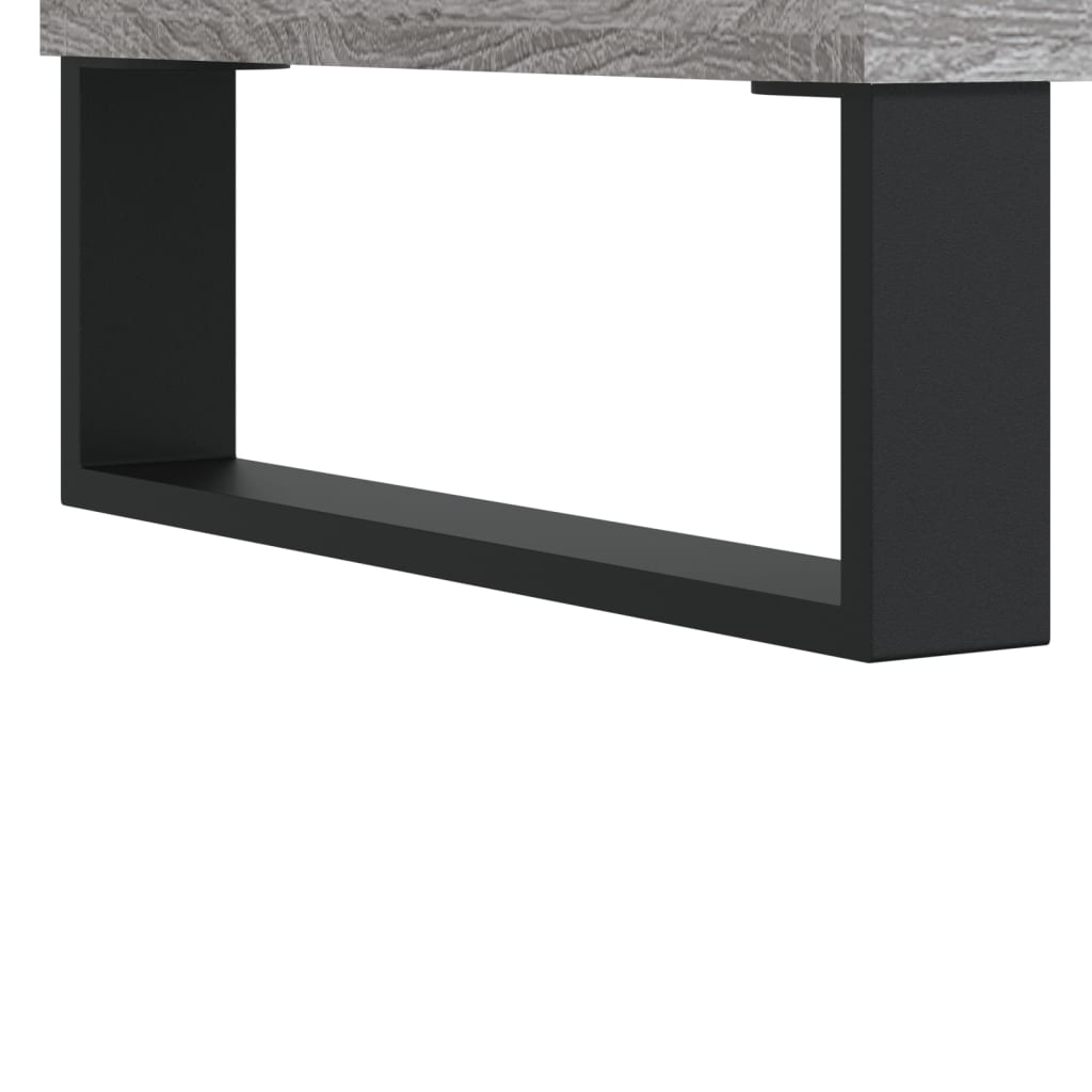 Kafijas galdiņš, pelēks ozols, 102x44,5x50cm, apstrādāta koksne