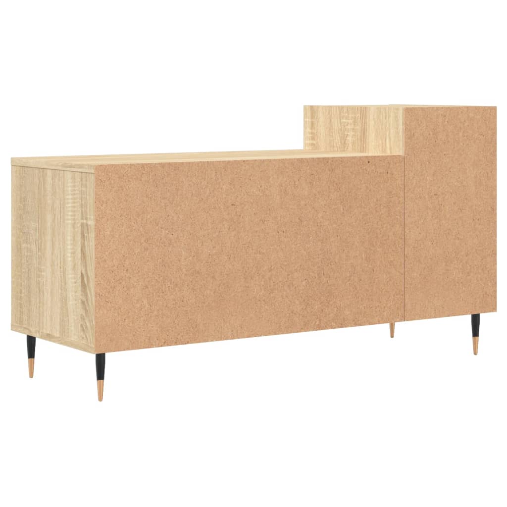 TV cabinet, oak, 100x35x55cm, treated wood