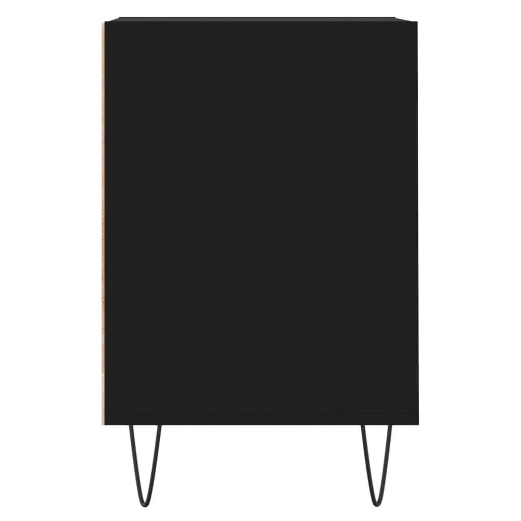 TV skapītis, melns, 100x35x55cm, koka