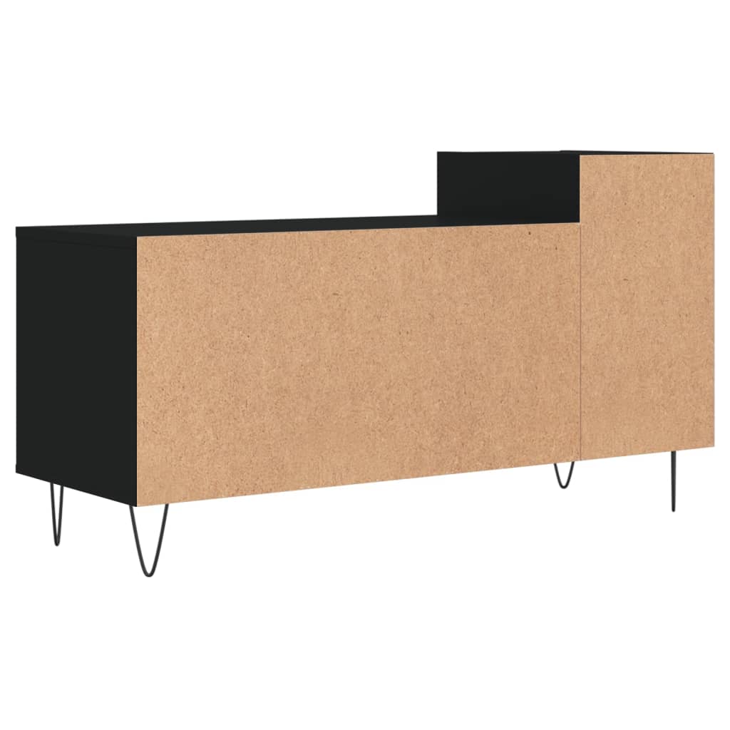 TV skapītis, melns, 100x35x55cm, koka
