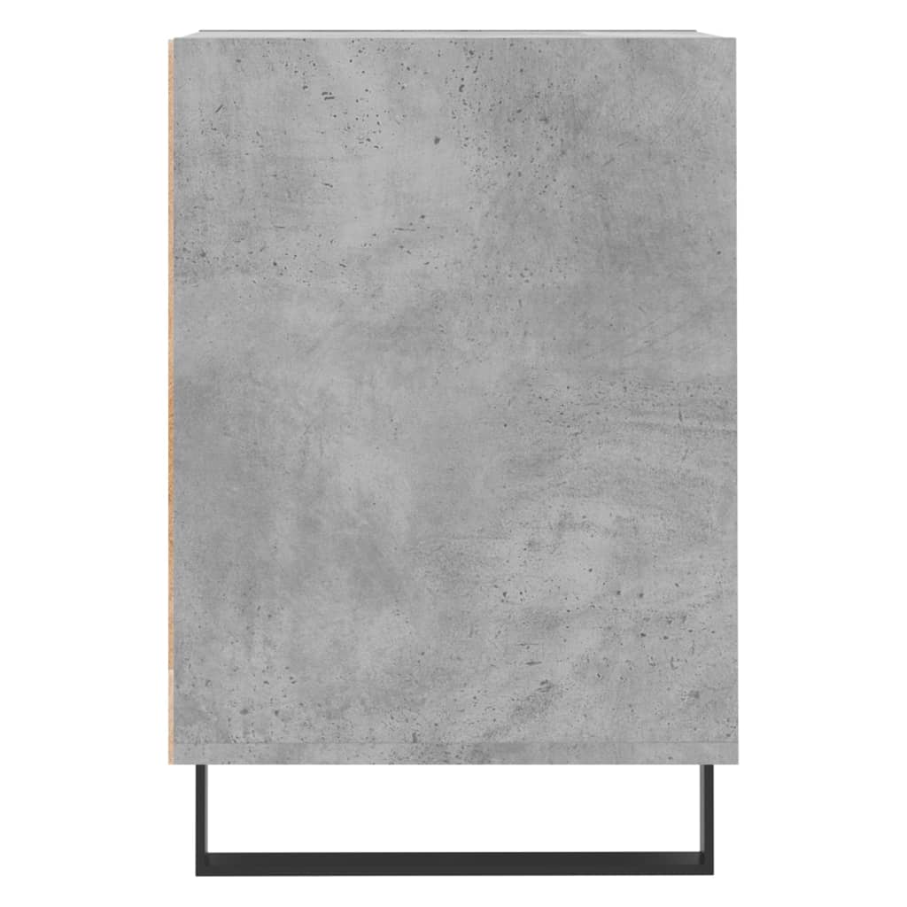 Televizora skapītis, betona pelēks, 100x35x55cm, koks