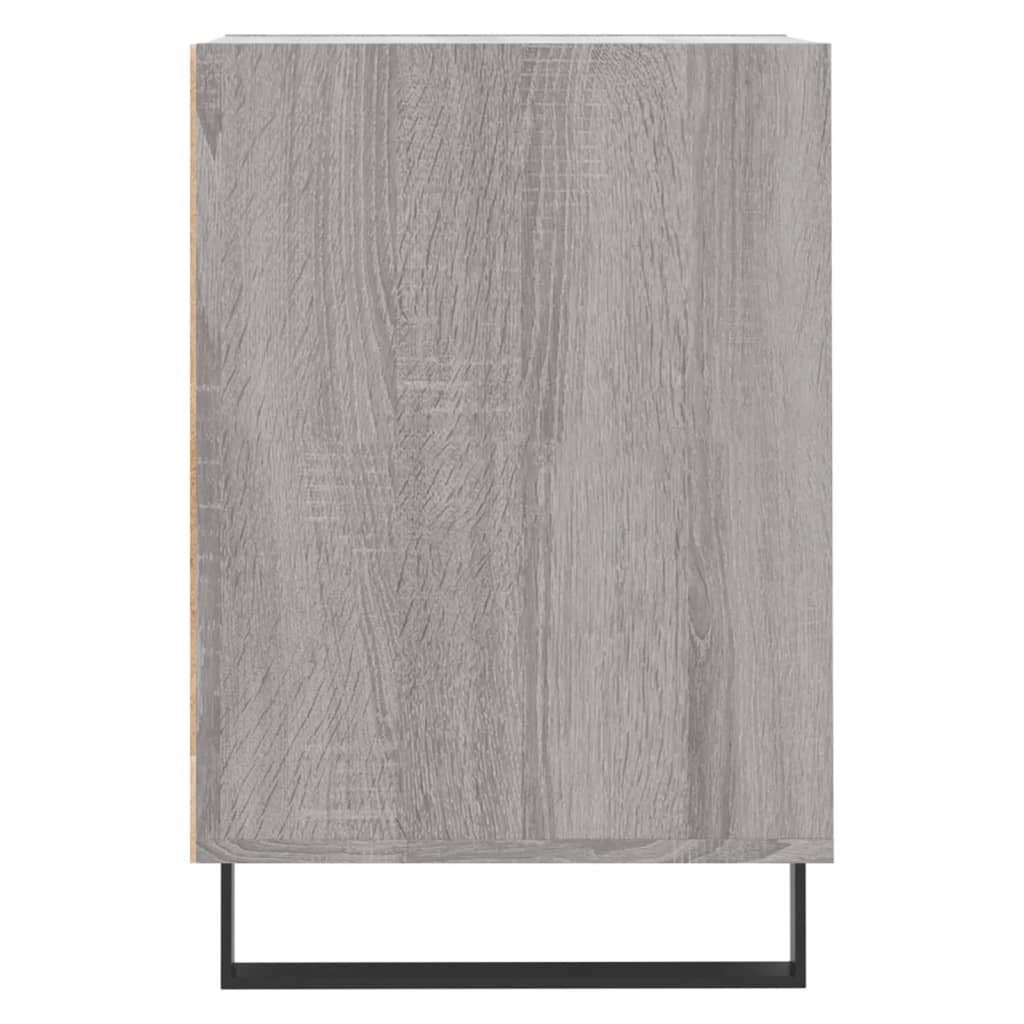TV cabinet, grey oak, 100x35x55cm, wood