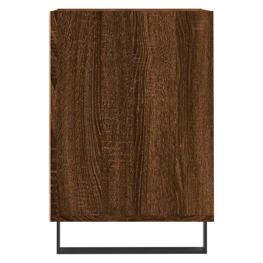 TV cabinet, brown oak, 100x35x55cm, wood
