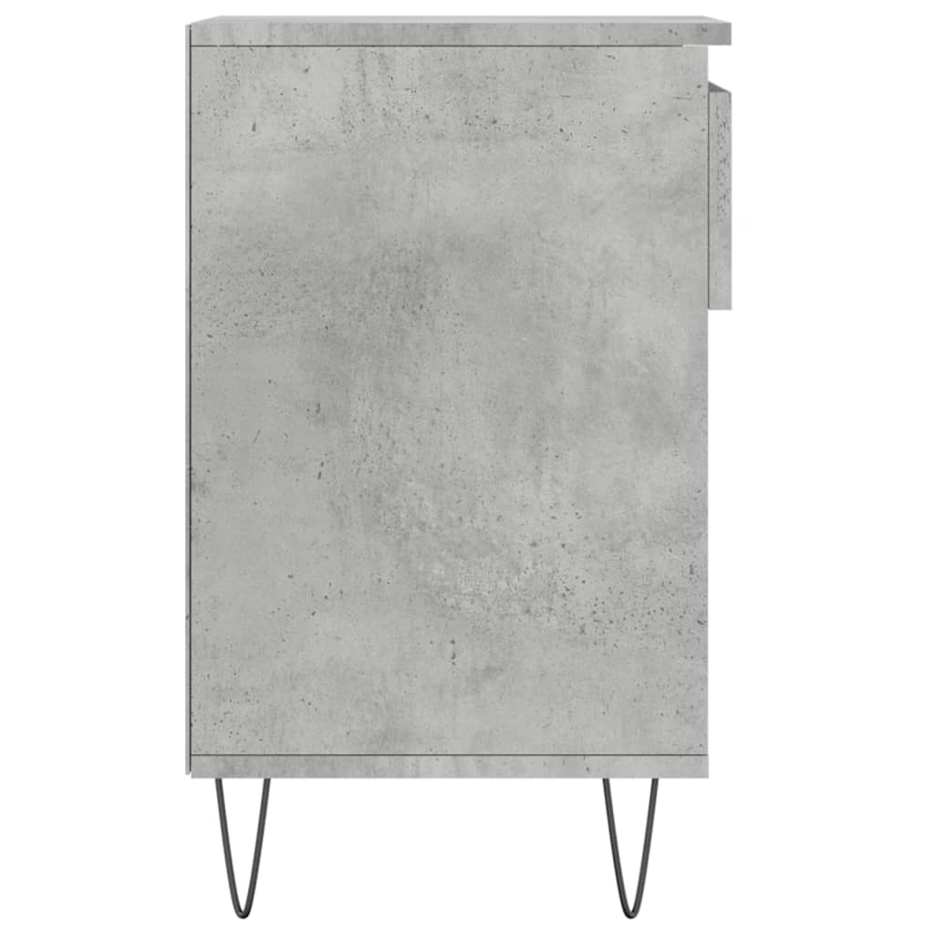 Apavu skapis, betona pelēks, 102x36x60cm, apstrādāta koksne