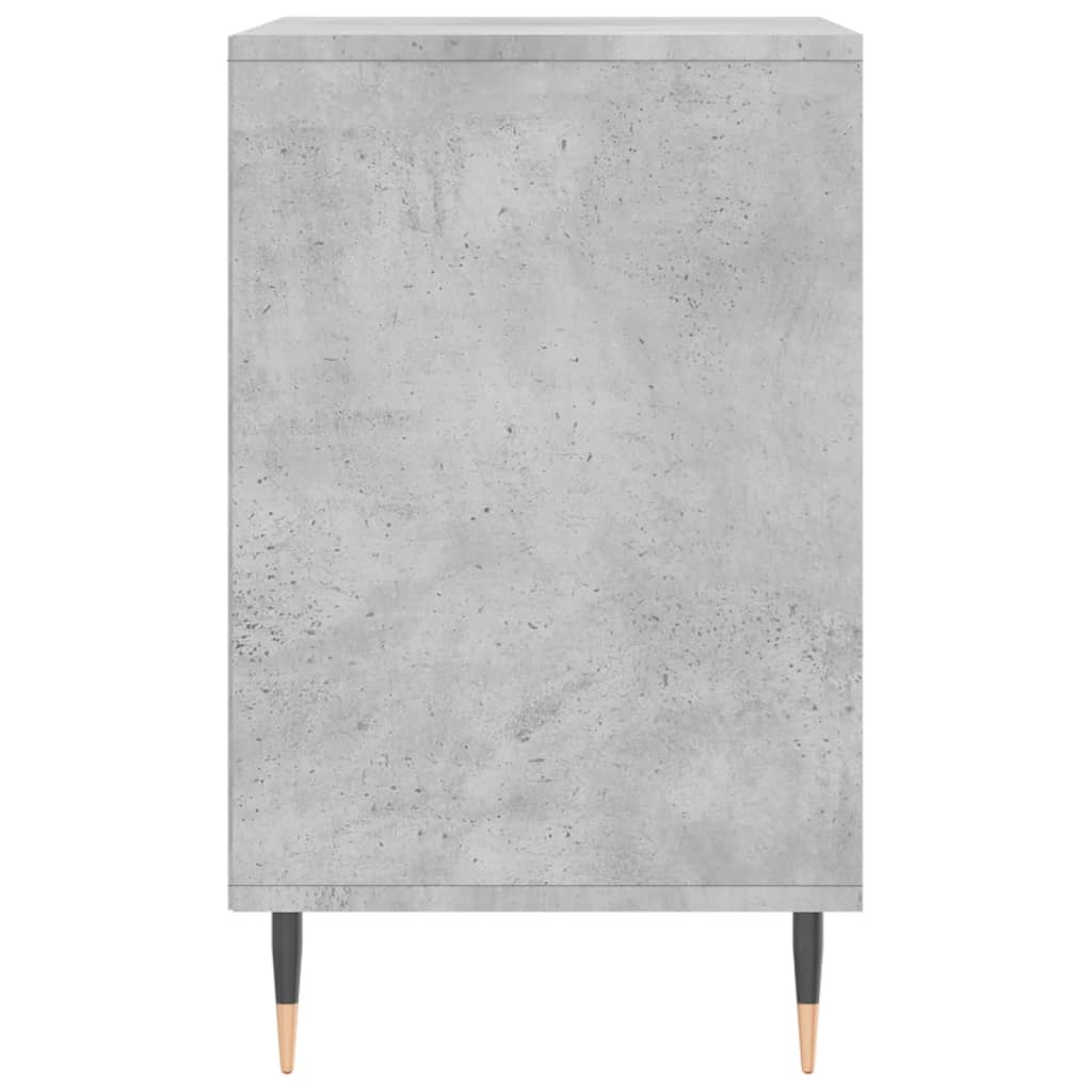 Spintelė batams, betono pilka, 102x36x60cm, apdirbta mediena
