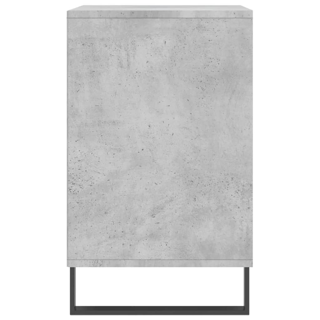 Spintelė batams, betono pilka, 102x36x60cm, apdirbta mediena