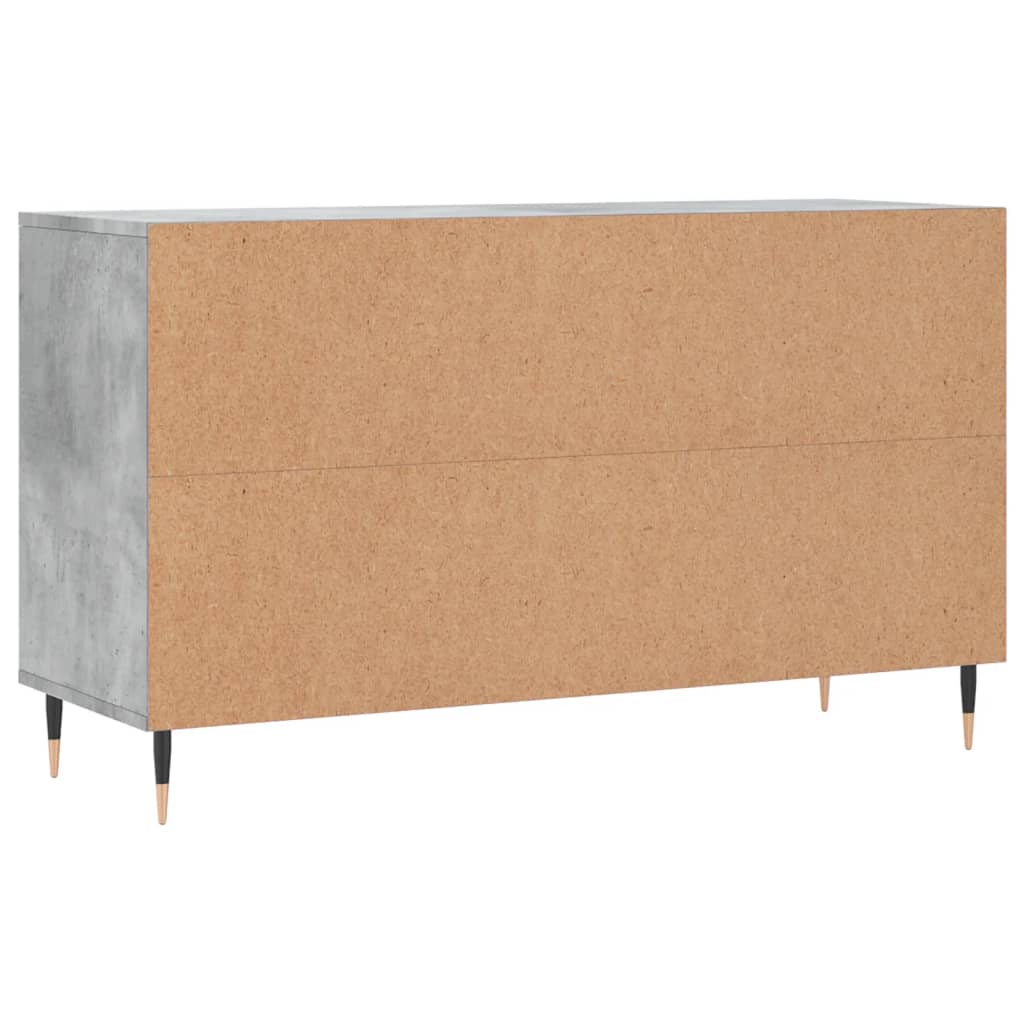 Apavu skapis, betona pelēks, 102x36x60cm, apstrādāta koksne