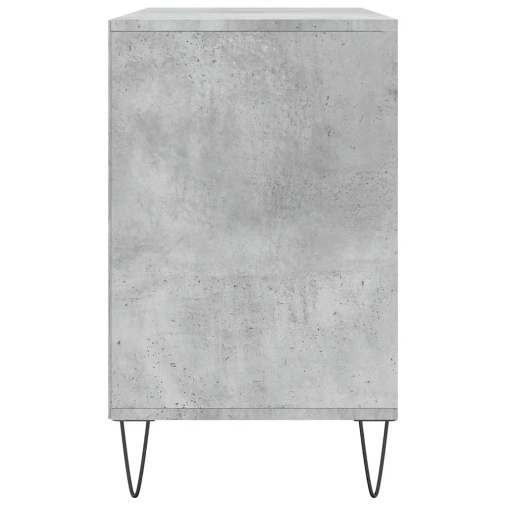 Apavu skapis, betona pelēks, 102x36x60cm, apstrādāta koksne