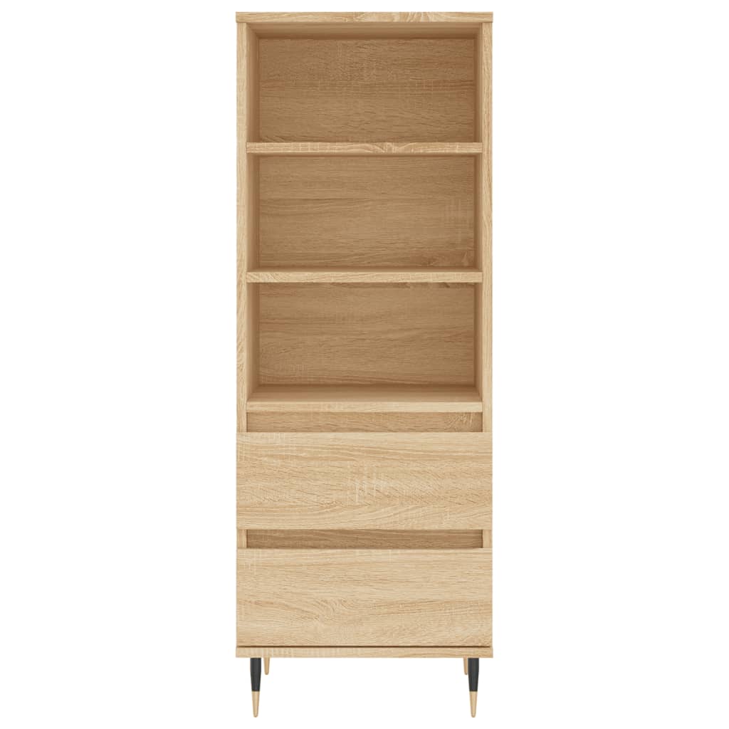 Kumode, ozolkoka krāsā, 40x36x110cm, apstrādāta koksne
