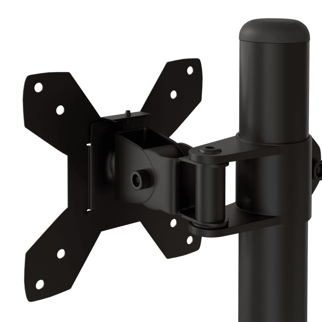 Monitor stand, black, steel, VESA 75/100mm