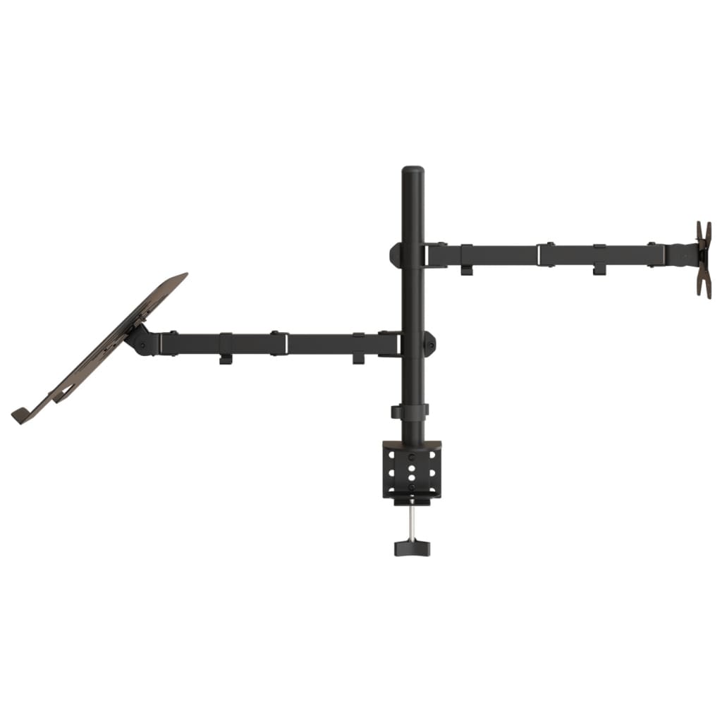 Monitor stand, black, steel, VESA 75/100mm