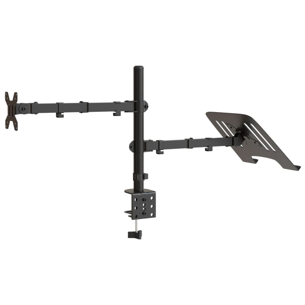 Monitor stand, black, steel, VESA 75/100mm