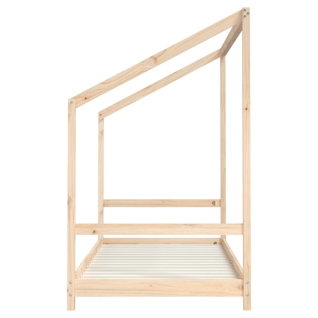 Children's bed frame, 2x(90x200)cm, solid pine