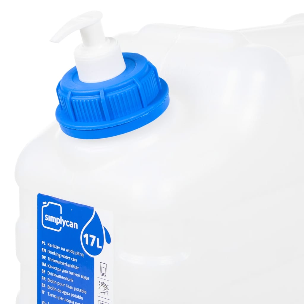 Vandens talpa su čiaupu ir muilo dozatoriumi, 17l, plastikas